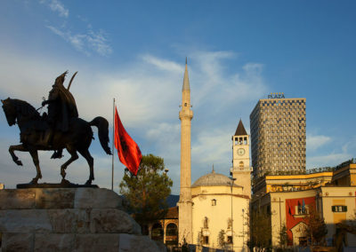Albania - Tirana, Plac Skanderbega
