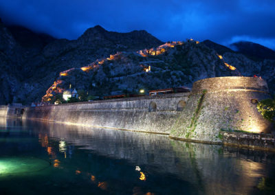 Kotor - mury obronne