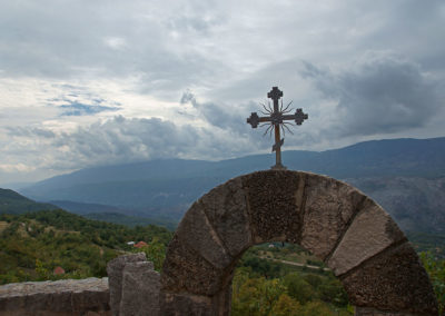 W drodze do klasztoru Ostrog